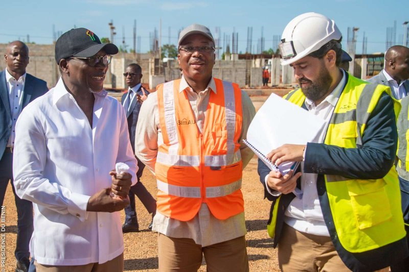 Visite de chantiers du Président de la République